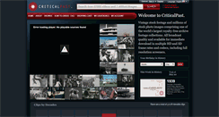 Desktop Screenshot of criticalpast.com